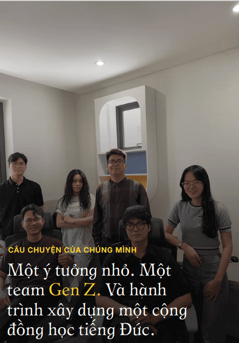Một ý tưởng nhỏ. Một team Gen Z.