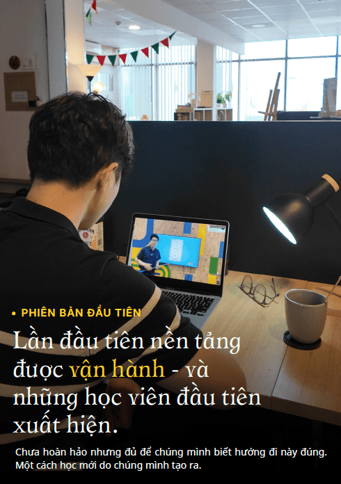 Phiên bản đầu tiên của nền tảng